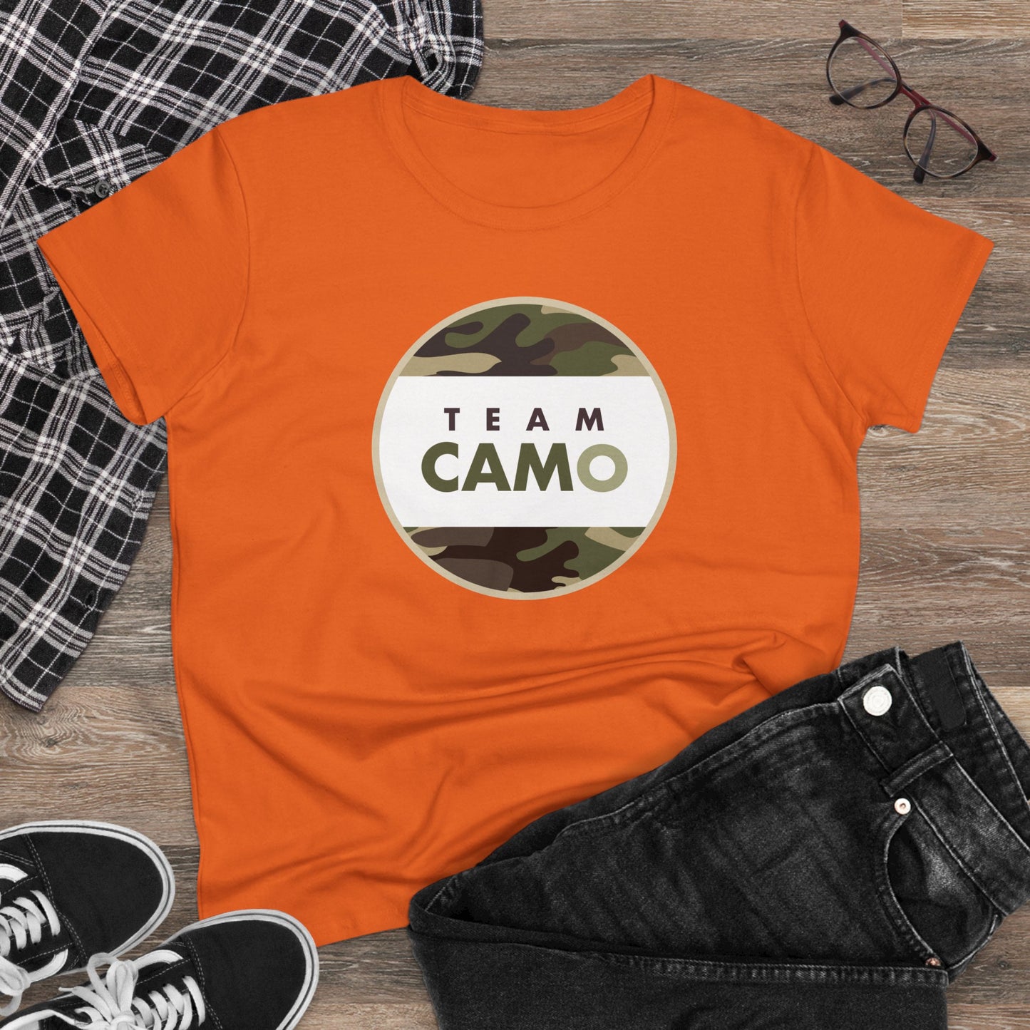 Team Camo Women's Tee