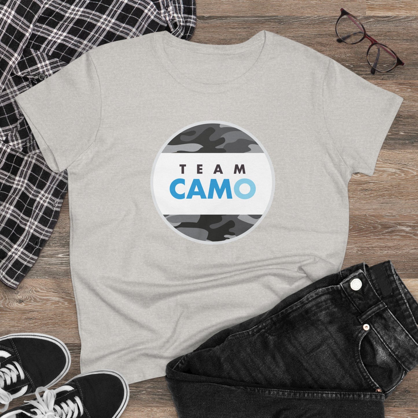 Team Camo Women's Tee