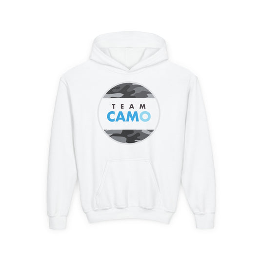 Team CamO Youth Hooded Sweatshirt