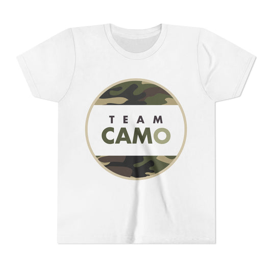 Team CamO Youth Short Sleeve Tee