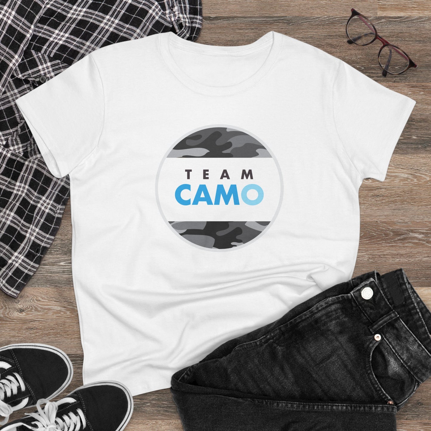Team Camo Women's Tee