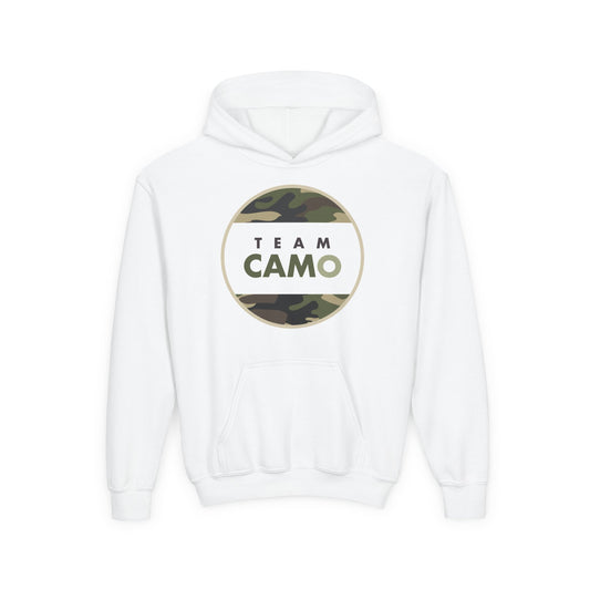 Team CamO Youth Hooded Sweatshirt