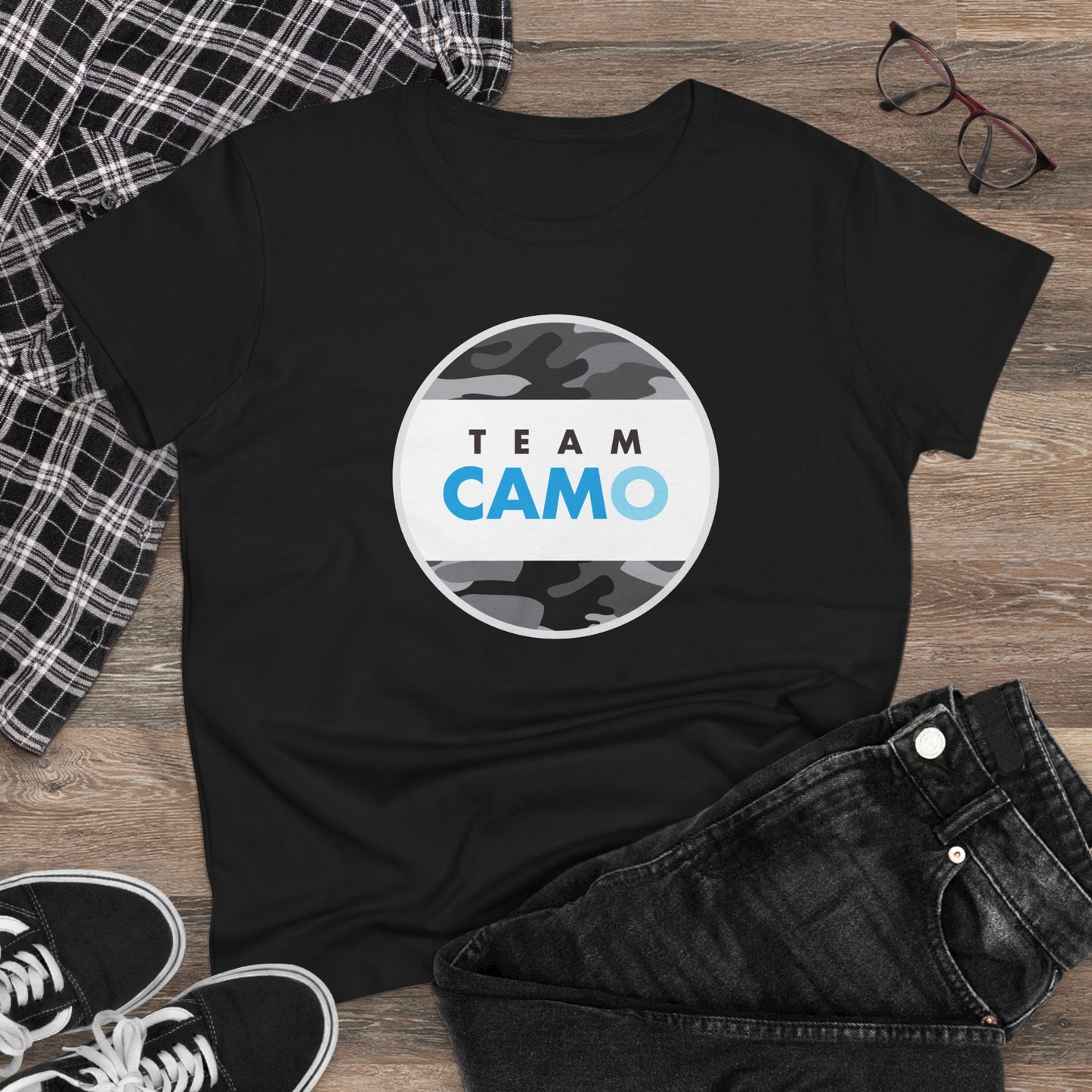 Team Camo Women's Tee