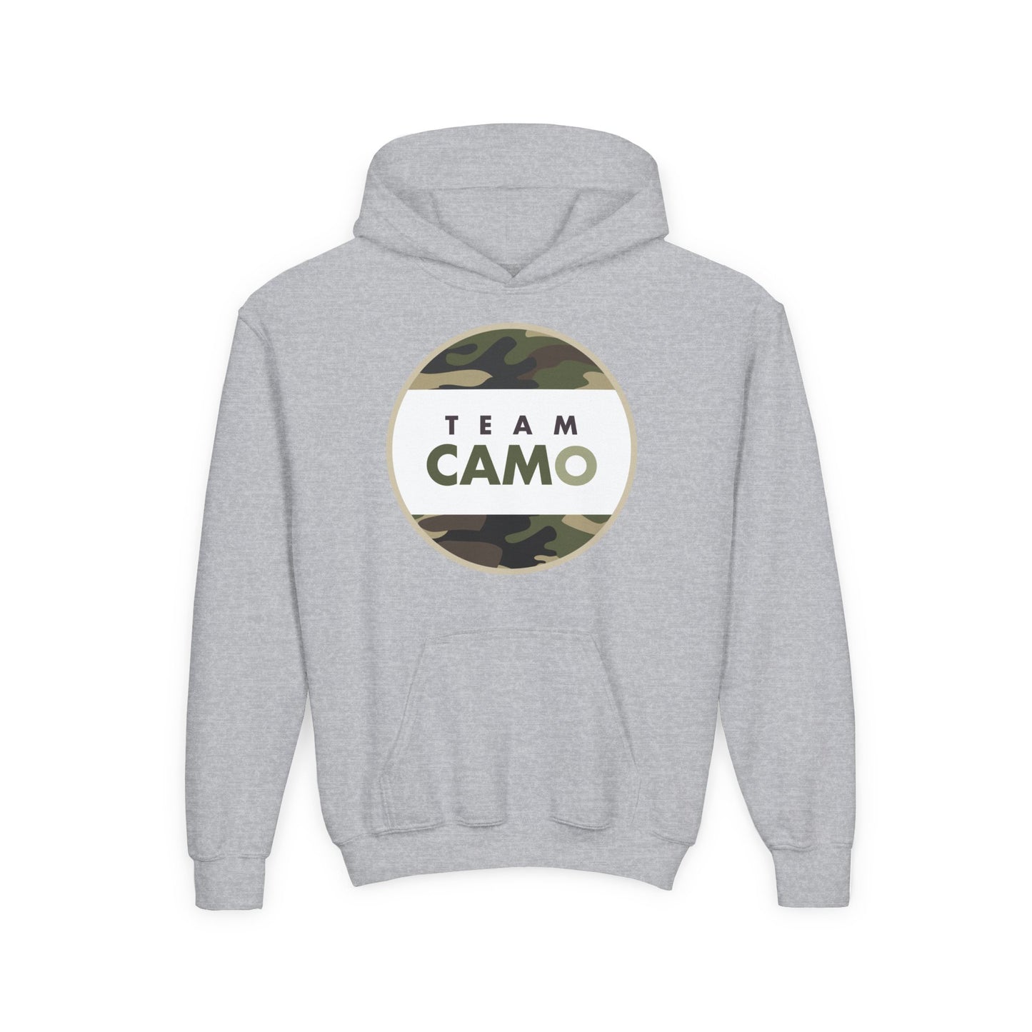 Team CamO Youth Hooded Sweatshirt