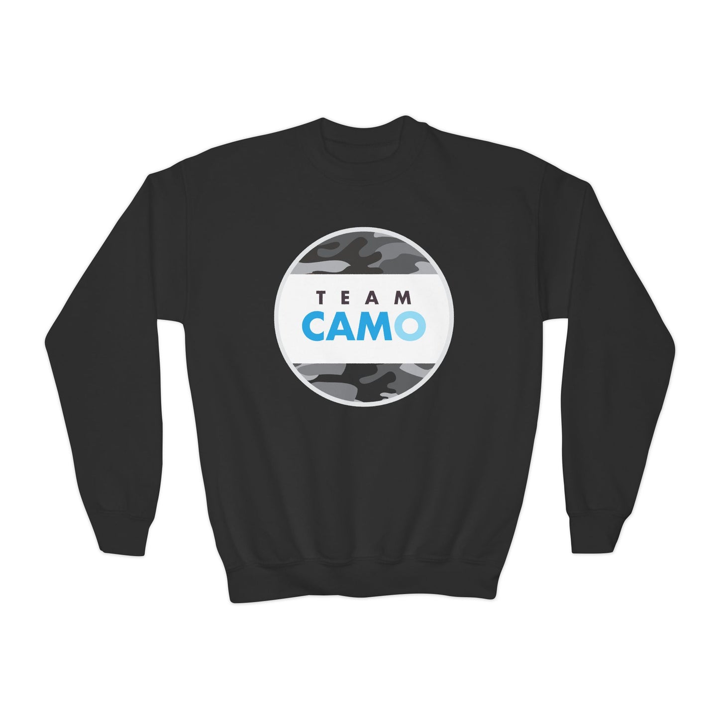 Team CamO Youth Crewneck Sweatshirt