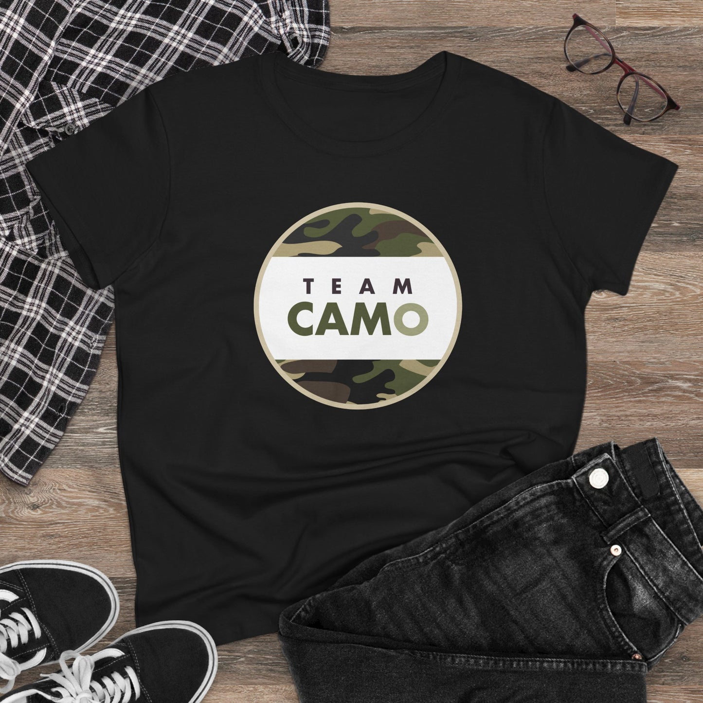 Team Camo Women's Tee