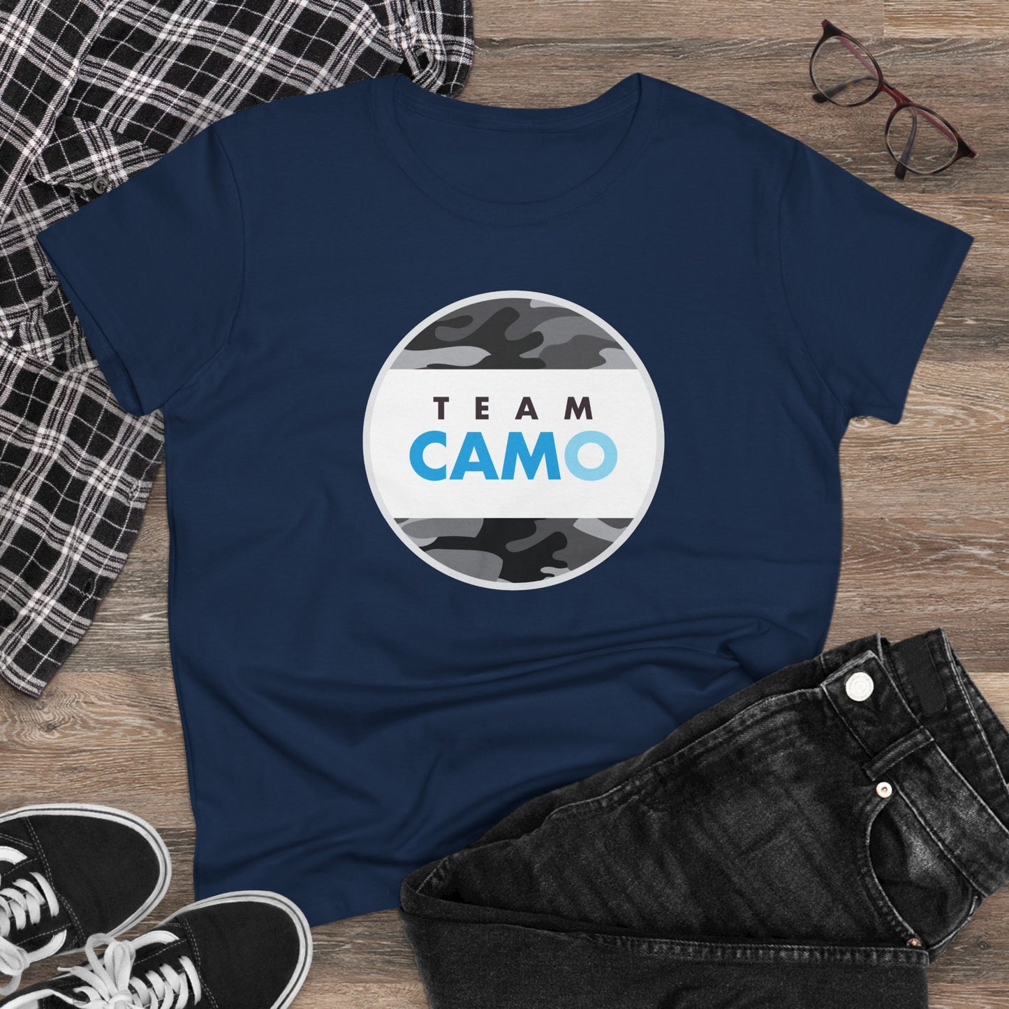 Team Camo Women's Tee