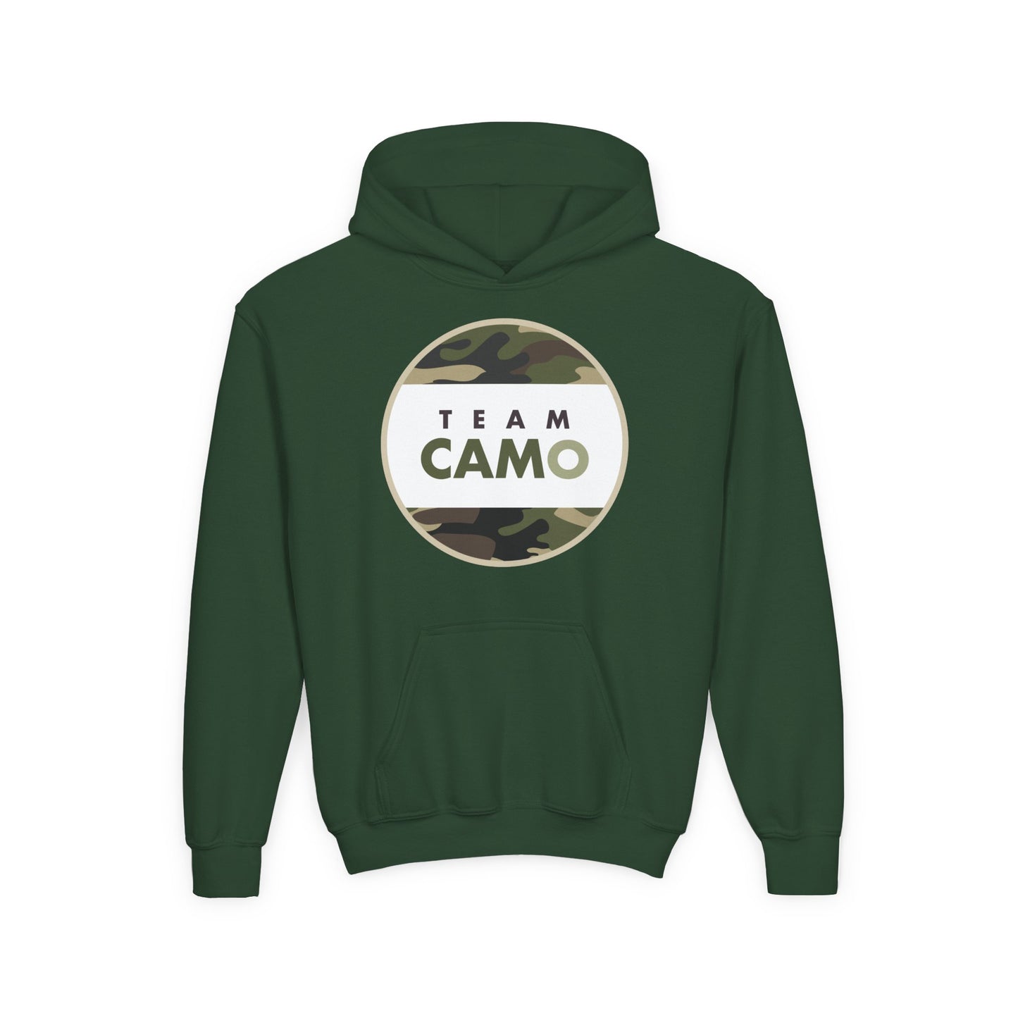 Team CamO Youth Hooded Sweatshirt