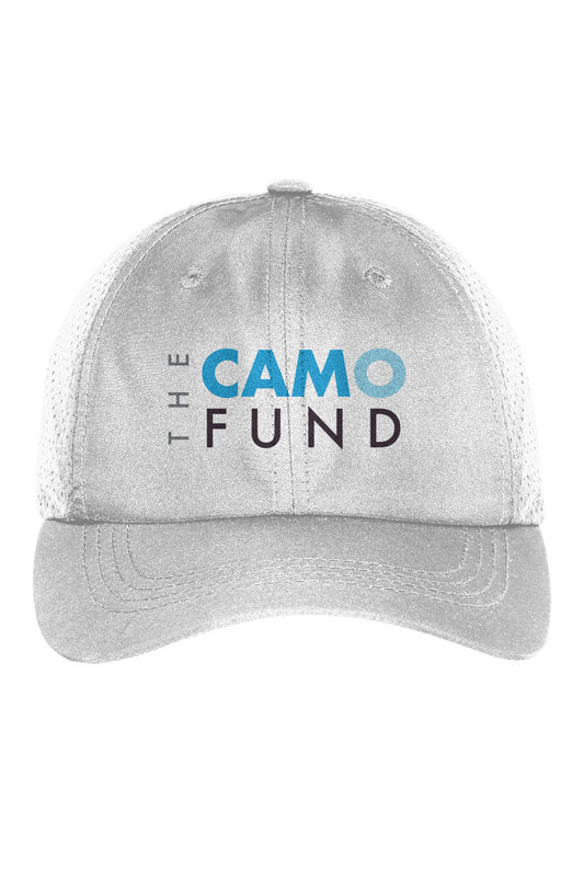 White Perforated Performance Cap