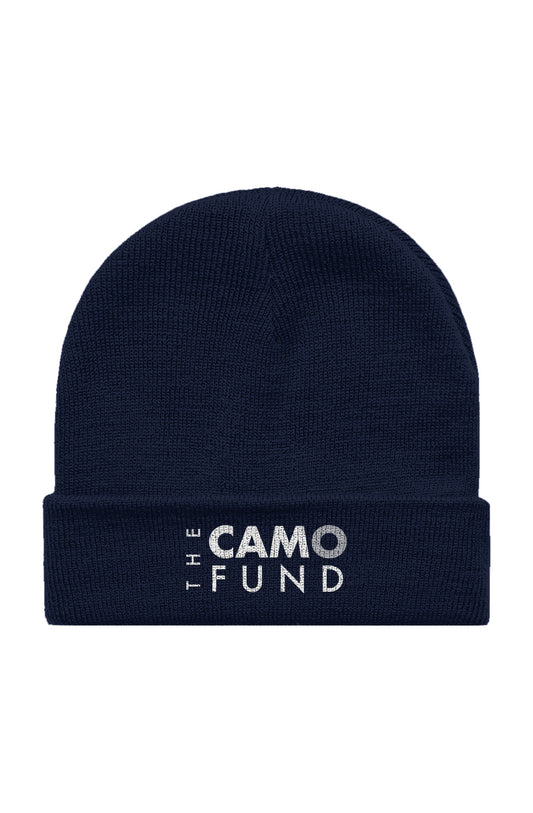 Cuff Beanie - Embroidered