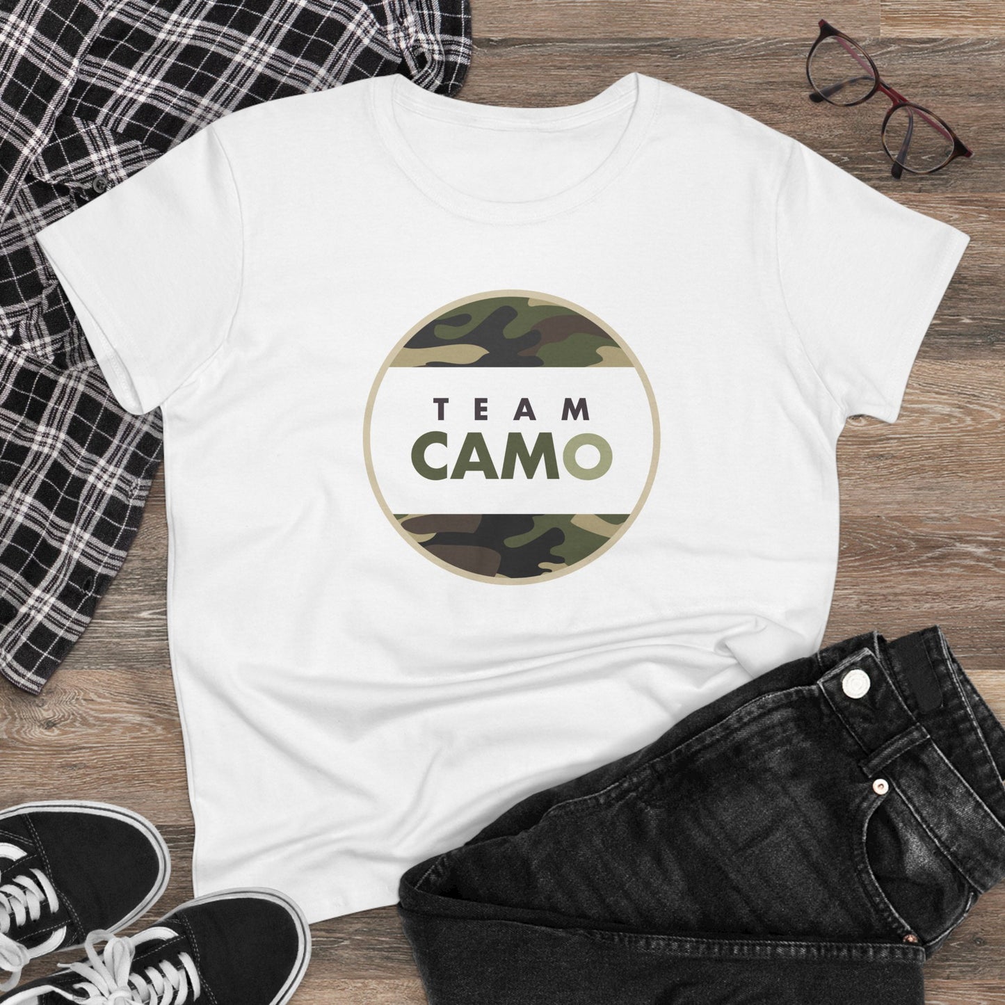 Team Camo Women's Tee