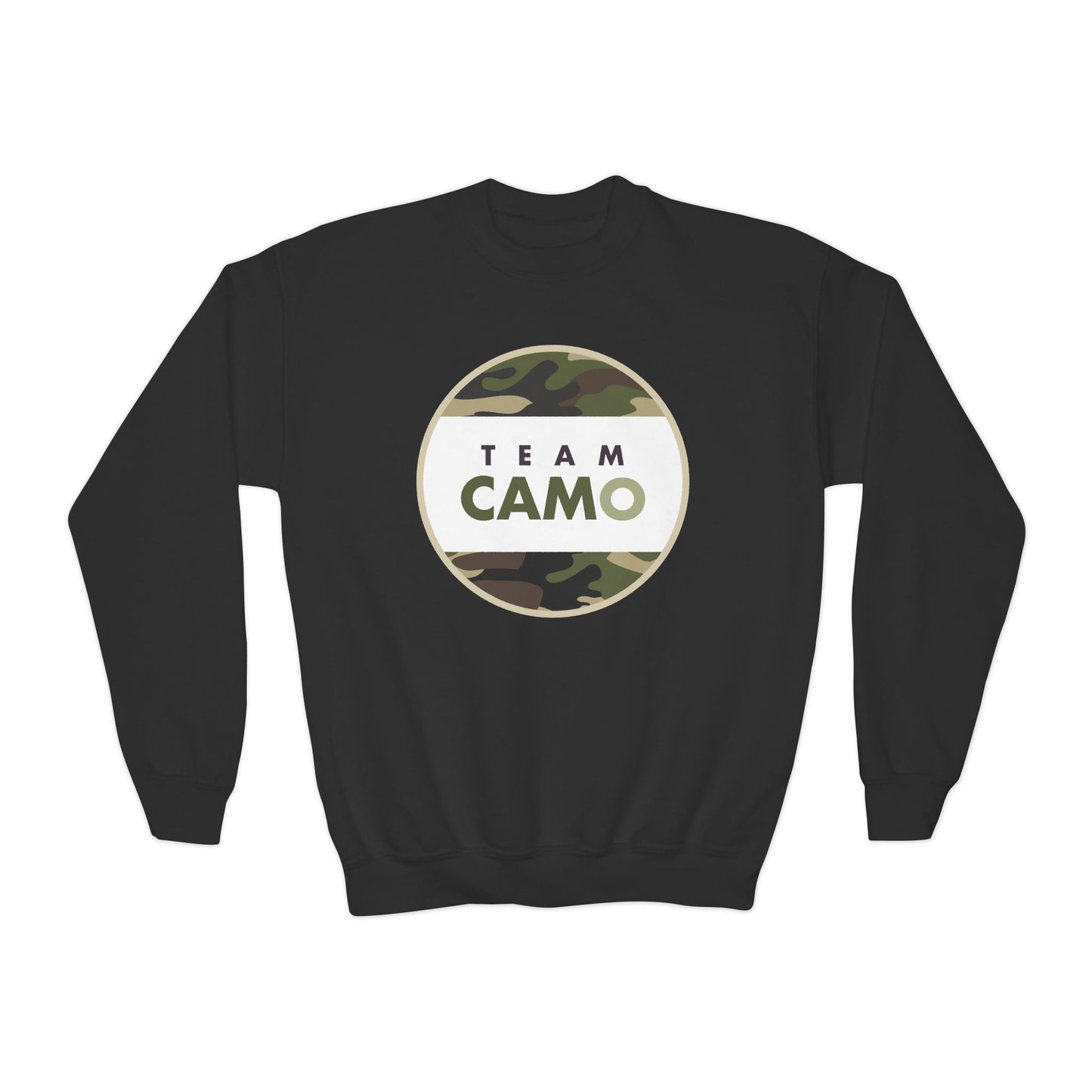 Team CamO Youth Crewneck Sweatshirt