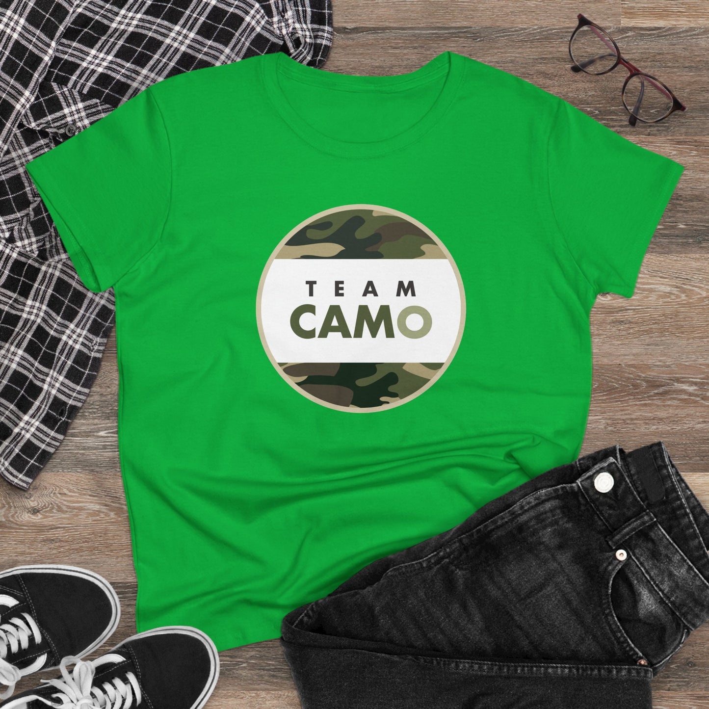 Team Camo Women's Tee