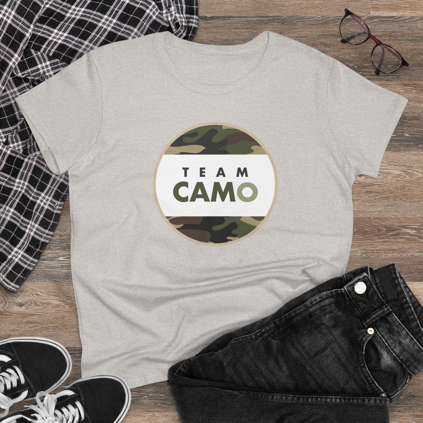 Team Camo Women's Tee